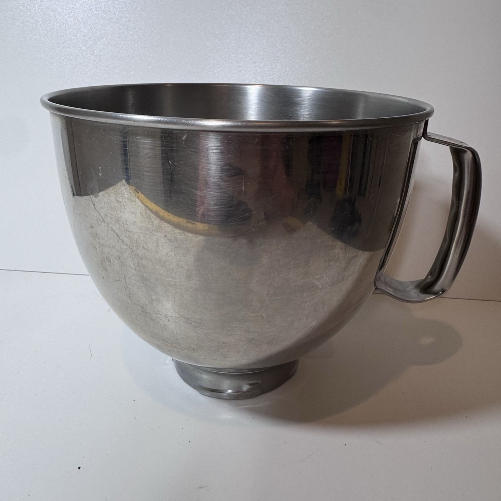 Kitchen Aid KSMS150 Stainless Steel Bowl w/ Handle 5 QT. Replacement Extra